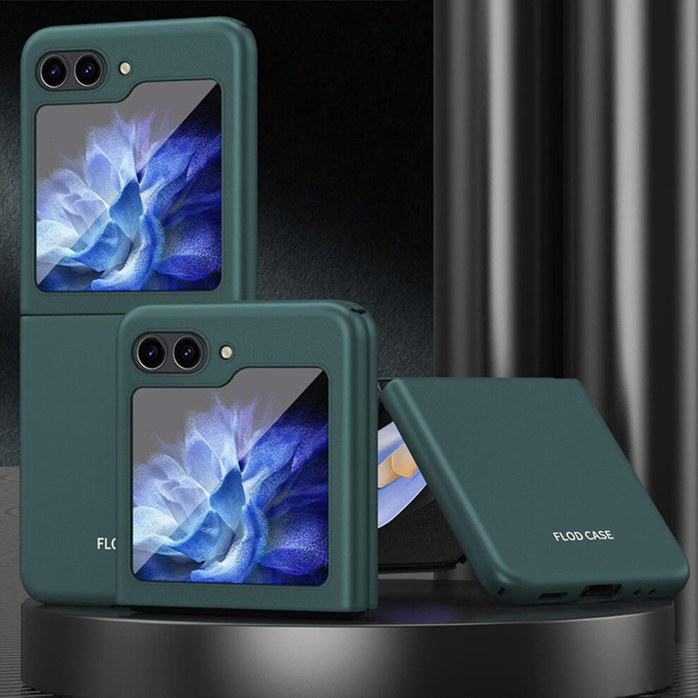(Green) Z Flip 5 Case, Z Flip 5 Case Luxury Design Protective Cover For Samsung Galaxy Z Flip 5 5G 2023 Green 7669442690298