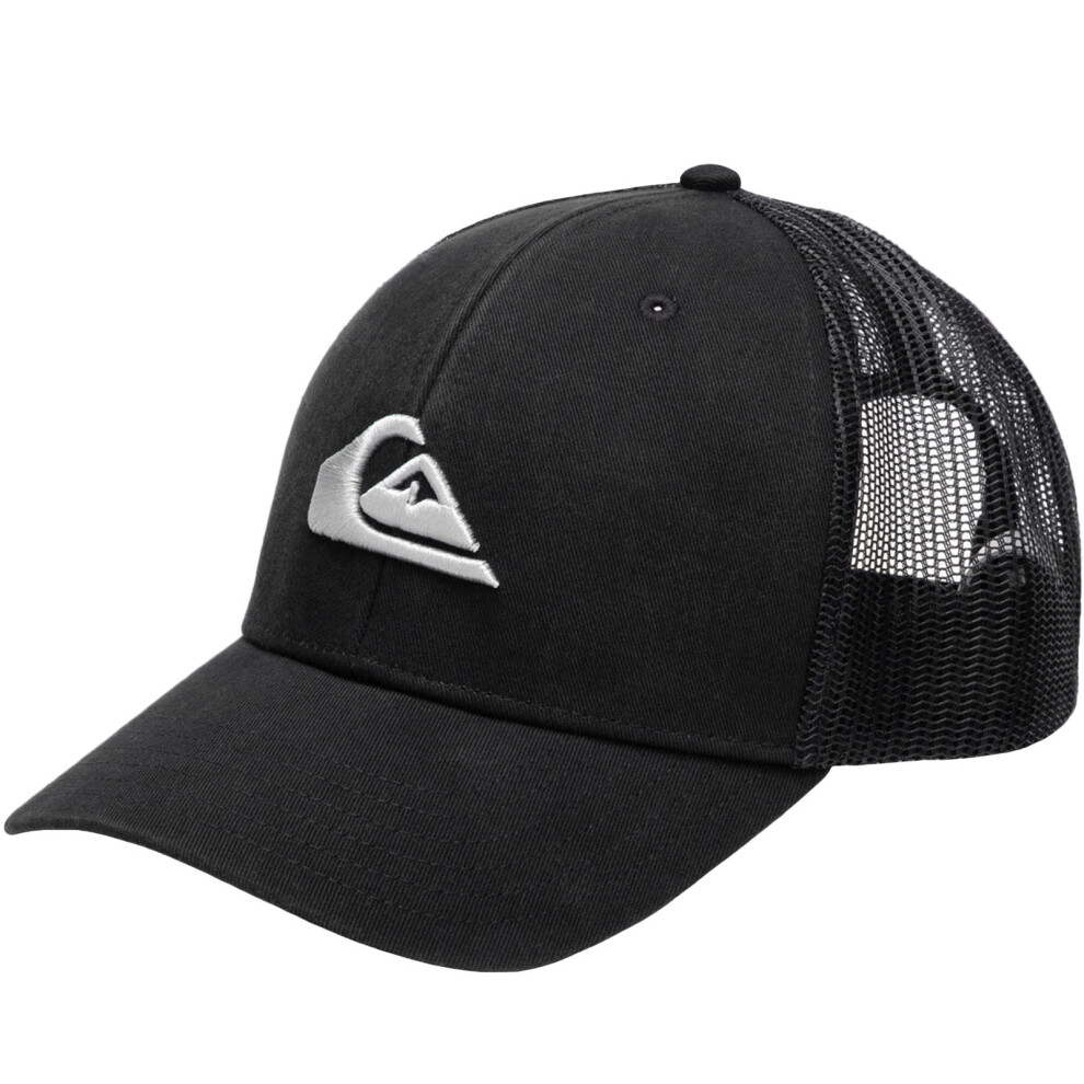Quiksilver Mens Grounder Snapback Adjustable Baseball Trucker Cap Hat