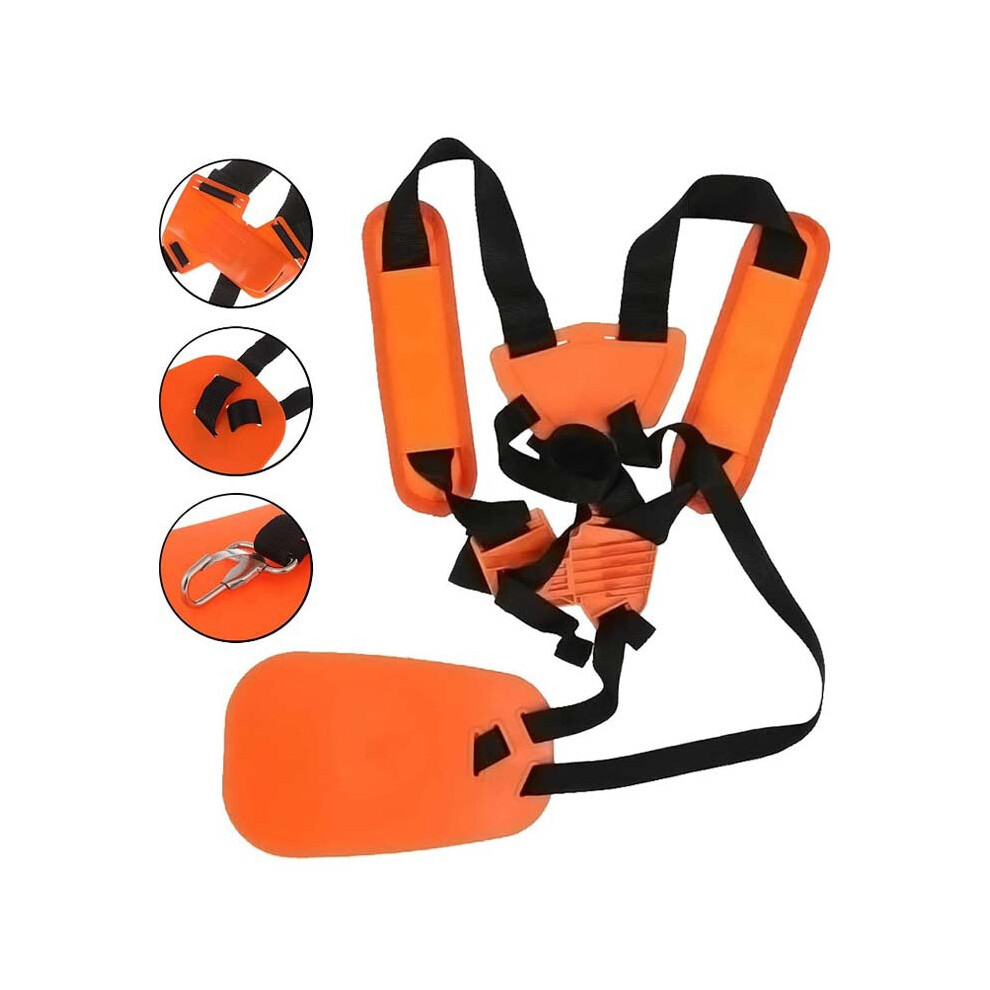 Adjust Strimmer Double Shoulder Harness Strap Belt Brush Cutter Grass Trimmer