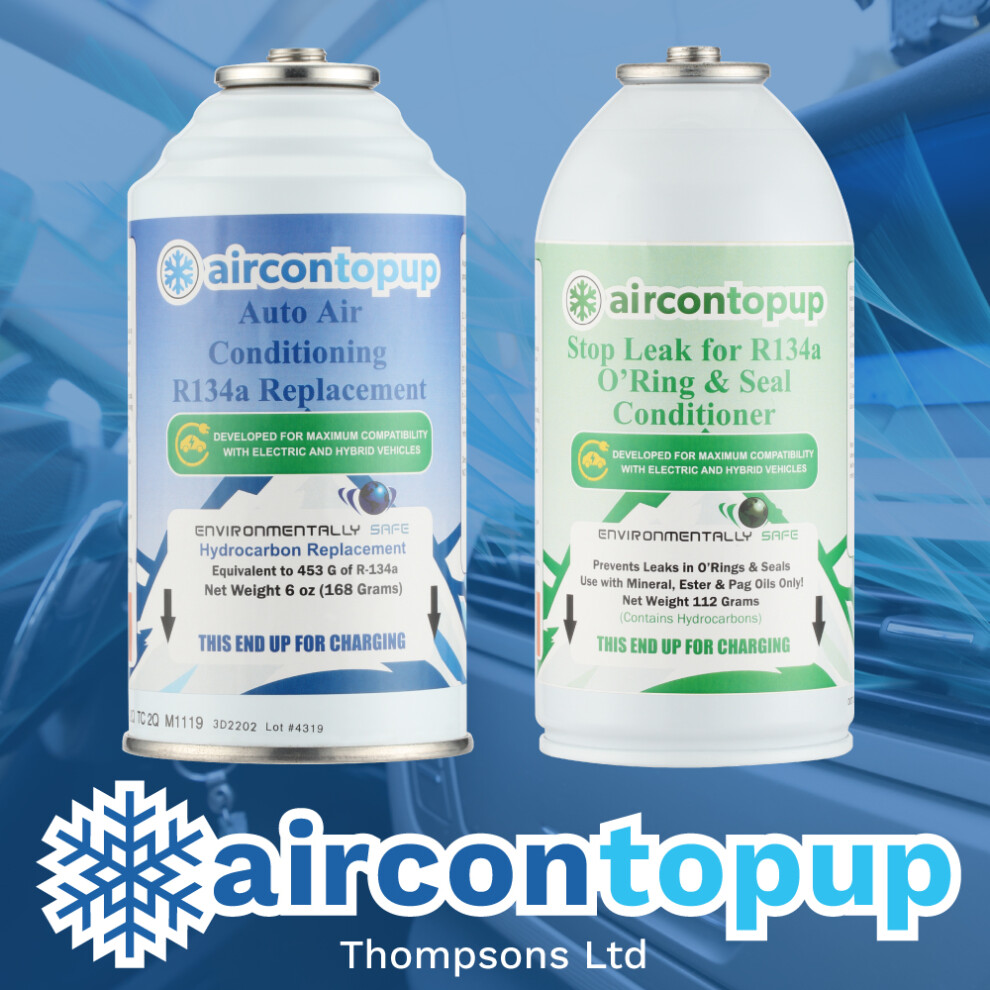 Car Ac R134a Compatible Refrigerant & Leak Sealer For Hybrid/Electric 5065004380171