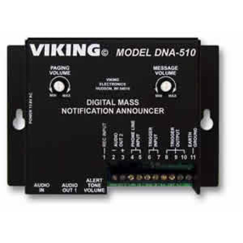 Digital Mass Notification Announcer