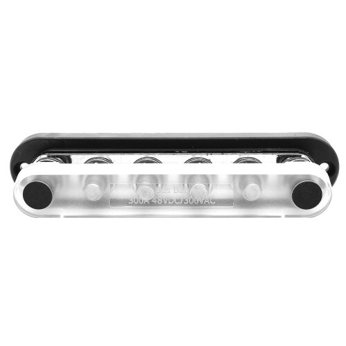 WINCHMAX WINCHMAX Bus Bar 300a 6 x M10 terminal. Black. 2