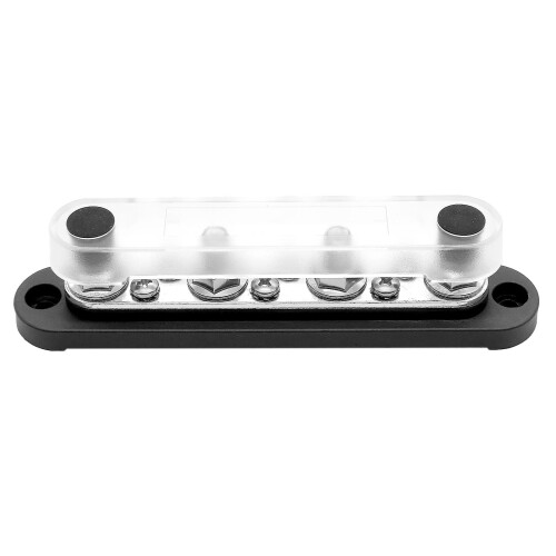 WINCHMAX WINCHMAX Bus Bar 150a 4 x M8 terminal. Black. 2