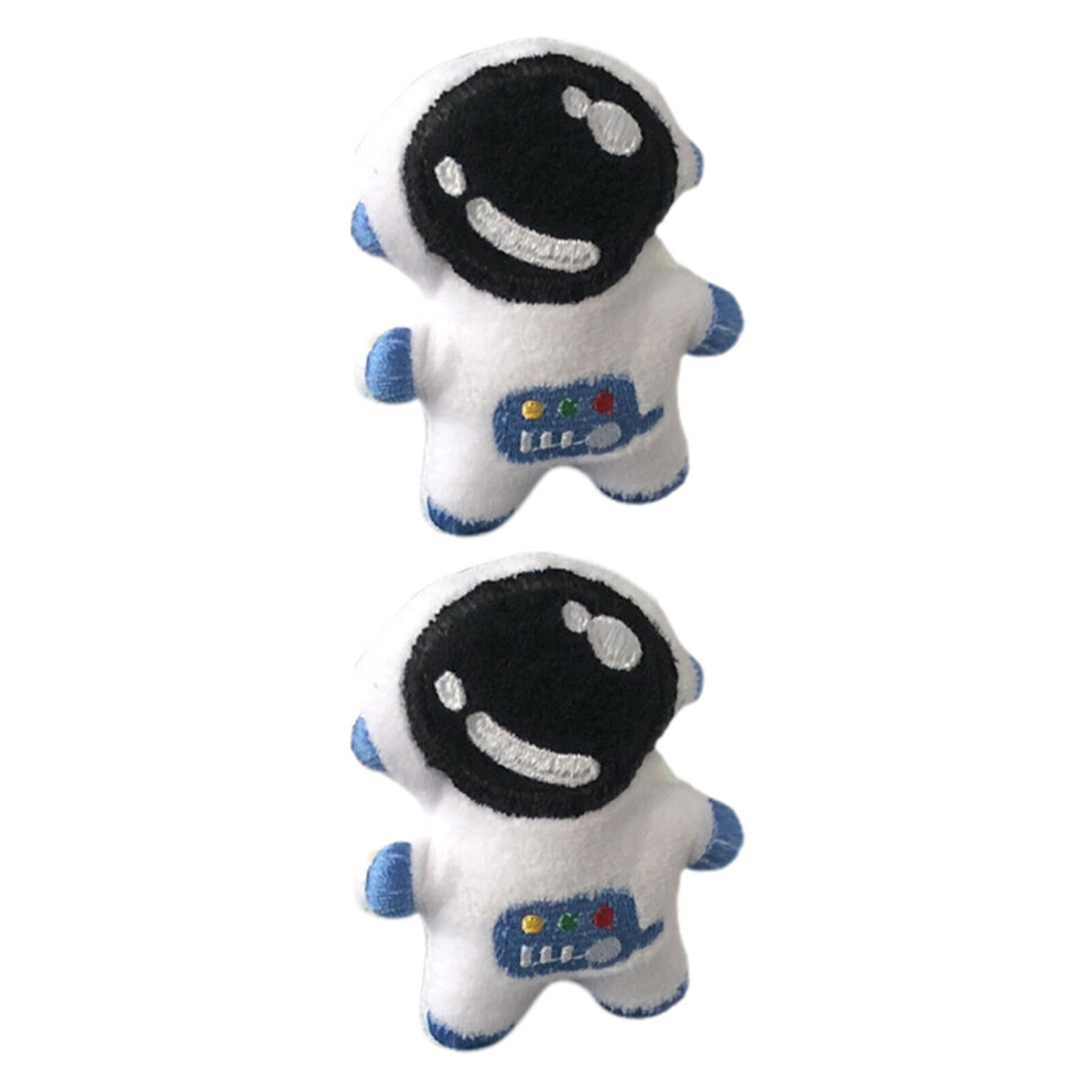 (astronaut) 2pcs Plush Doll Curtain Tie Backs Buckle Stuffed Animal Curtain Tiebacks