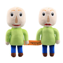 (2PCS) 25cm Baldi's Basics in Education and Learning Plush Toys Doll Soft Stuffed Toy