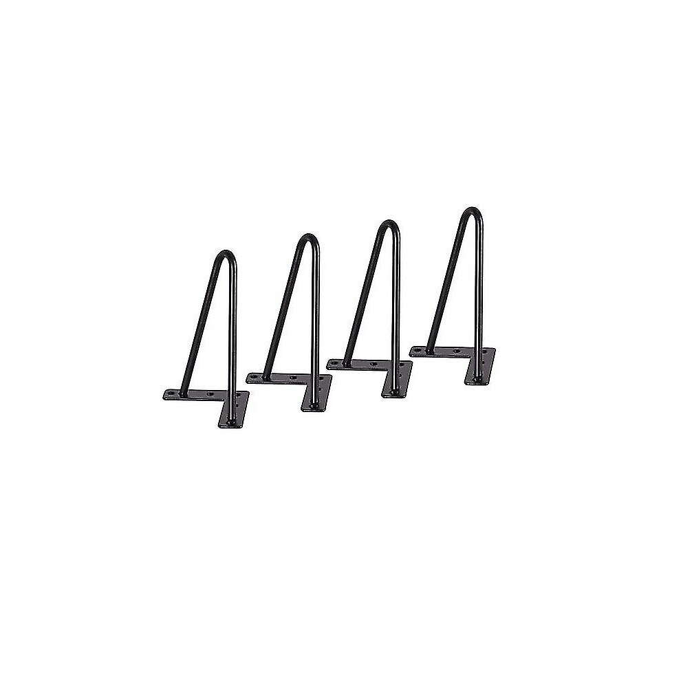 4Pcs Hairpin Table Legs Modern Style, Diy Metal Furniture Feet, Hairpin Legs With Screws 7669442701437