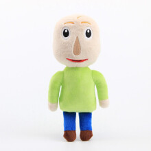 (Smile) 25cm Baldi's Basics in Education and Learning Plush Toys Doll Soft Stuffed Toy