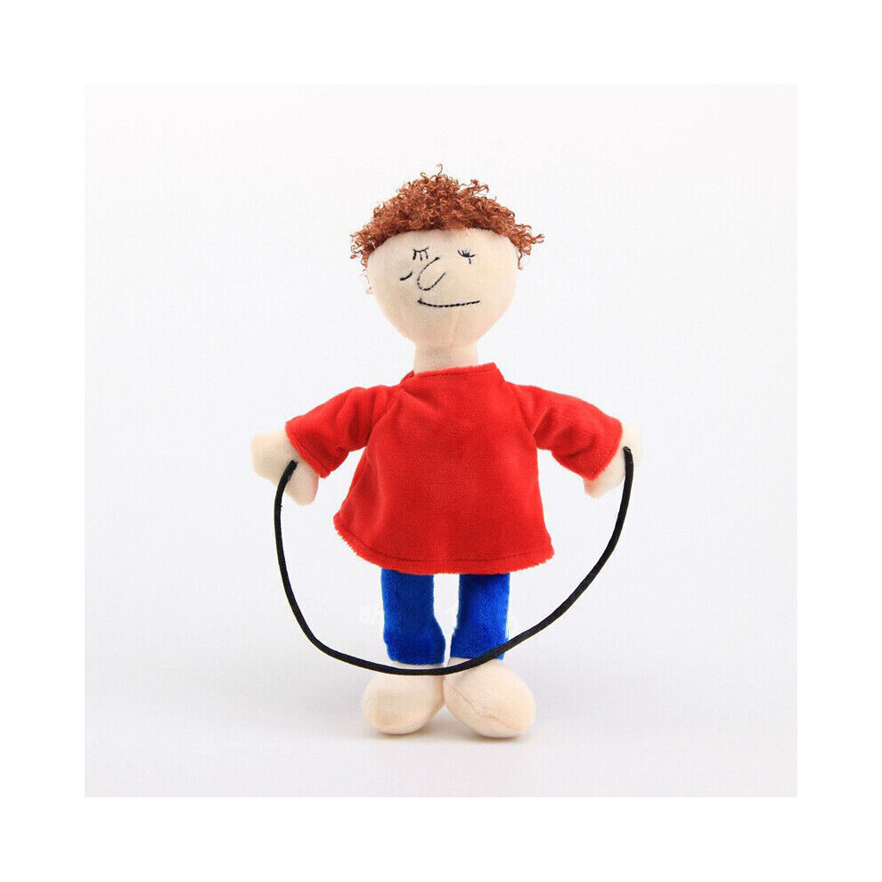 (Jump Rope Boy) 25cm Baldi's Basics in Education and Learning Plush Toys Doll Soft Stuffed Toy