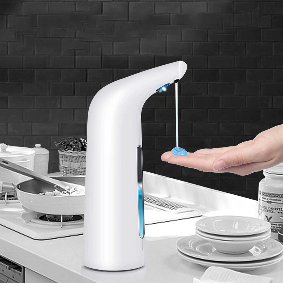 Automatic Soap Dispenser Touchless Sensor Hands Free Soap Dispenser Battery Operated Soap Dispenser 400ml Pump Electronic Drippy Liquid Soap Dispenser