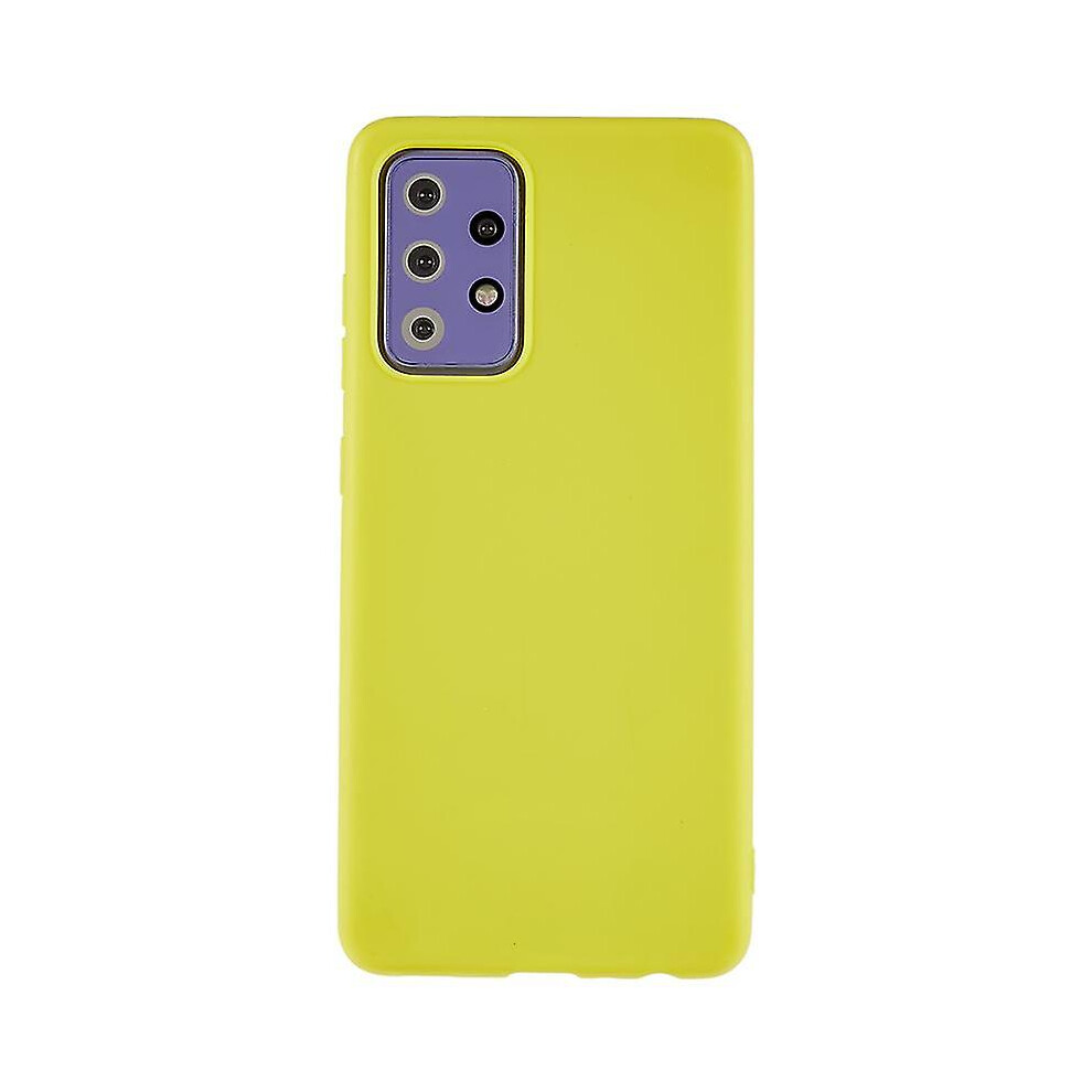 (Yellow) Tpu Phone Case For Samsung Galaxy A52 5G/4G/A52s 5G Matte Flexible Anti-Scratch Cell Phone Cover Yellow 7669442707064