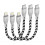 USB C to Lightning Cable Short, 3Pack 15cm iPhone Charger Cable [Apple Approved Fast USB C Charging] 1