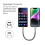 USB C to Lightning Cable Short, 3Pack 15cm iPhone Charger Cable [Apple Approved Fast USB C Charging] 3