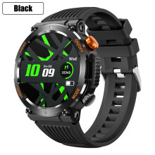(Black) Bluetooth Smart Watch Fitness Tracker Full Screen Touch Heart Rate Sleep Monitor