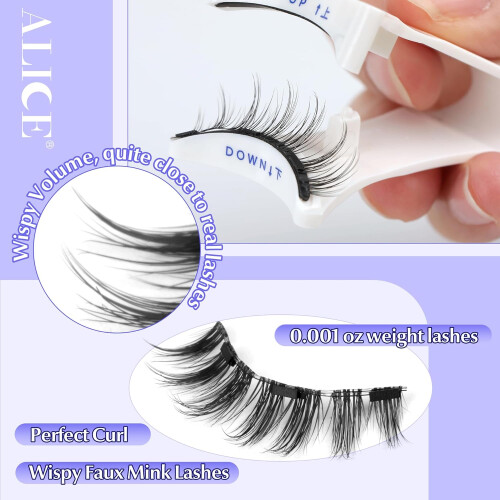 Magnetic Eyelashes with Applicator 2