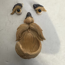 (Tree Monsters) 1 Set Creative Tree Face Bird Feeder, Outdoor Garden Tree Decorations Resin Crafts