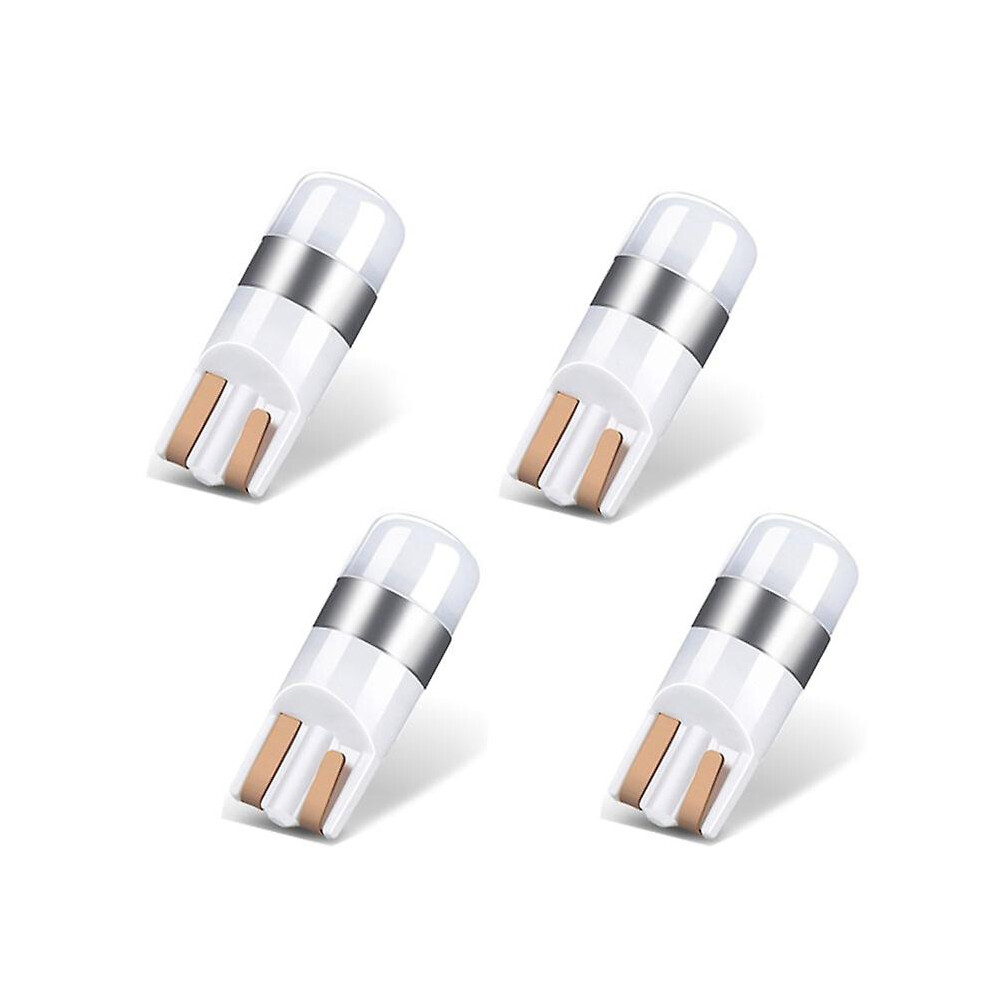 4X Error T10 Bulb Canbus 3030 Smd Led Car Parking 6000K Light/White 7669442715403