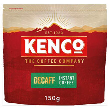 Kenco Decaff Instant Coffee Refill 150g (Pack of 6, Total 900g)