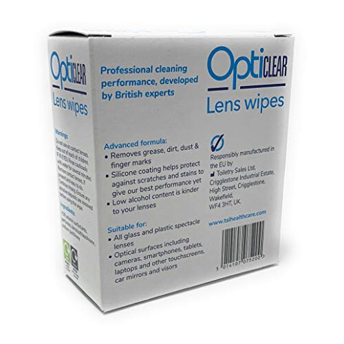 Opticlear Lens Wipes, 26 Count (Pack of 6) 2