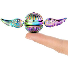 Snitch Fidget Spinner Metal Toy for Kids & Adults - Cool Magic Wizardly World Orb Finger Hand Spinner Toys Fidgets - Best Gift for Sensory Anti