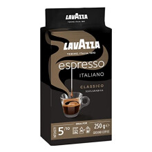 Lavazza, Espresso Italiano Classico, Ground Coffee, 6 Packs of 250g, Ideal for Moka Pot or Filtered Coffee, Sweet & Aromatic Taste, Intensity 5/10,