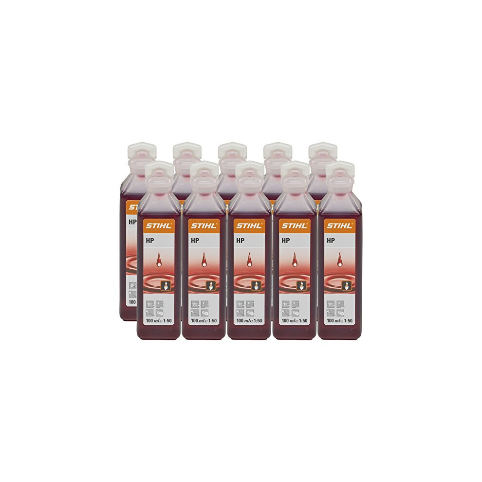 Stihl 7813198401 2-Stroke Engine Oil 1:50 100ml Pack of 10