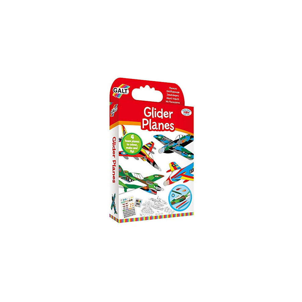 Galt Toys, Glider Planes, Craft Kit for Kids, Ages 5 Years Plus