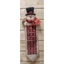 Fabric Christmas Advent Calendar - Snowman