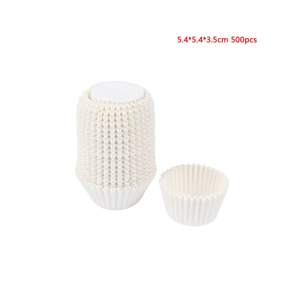 (500pcs D) 500/1000Pcs Square Cupcake Liners Baking Cups Pan Liners Paper Baking Cup For Cupcakes Cup Liners Party Supplies