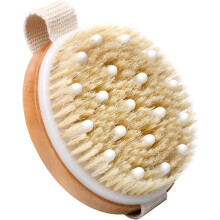 Wooden Body Brush, Dry Body Brush,massage Brush, Exfoliating Brush, Shower Massage Body Brush