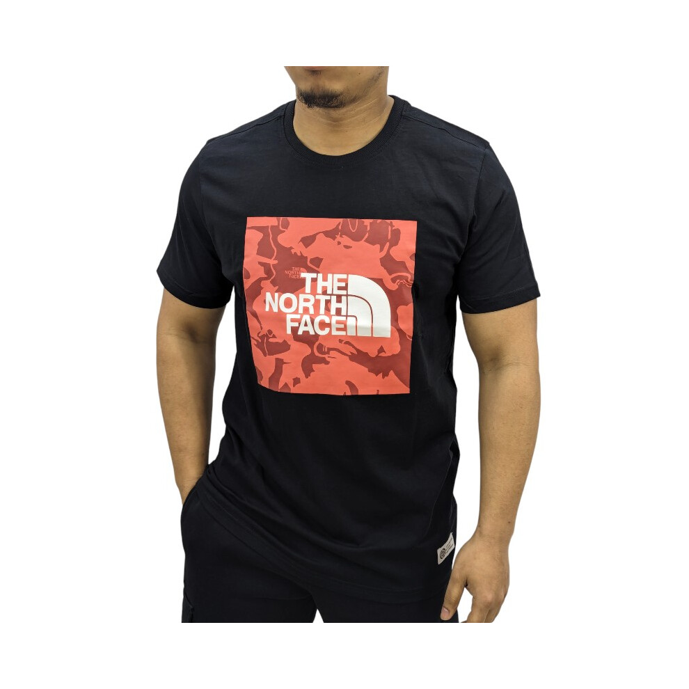 (Black, S) The North Face 009006 Mens Graphic T Shirts