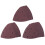 Einhell Einhell Quick-Stick Delta Sandpaper 93mm Sander Accessories Spares 20 Piece 1