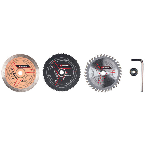 Einhell Einhell Circular Saw Blade Set for Mini Hand Saws Replacements Spares 5 Piece