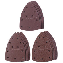 Einhell Stick Sandpaper Delta Triangle 150mm x 100mm Sander Accessory 15 Pieces