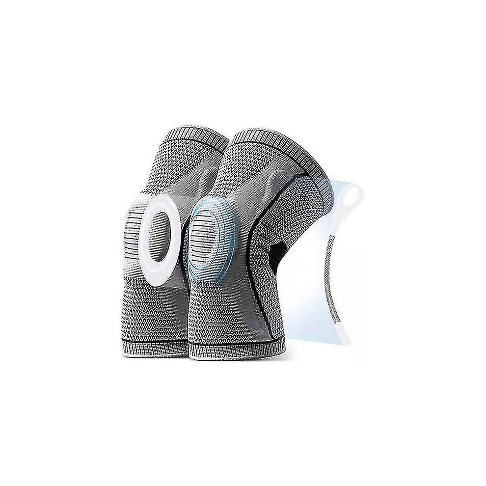 (XL, 2PCS) The Ultra Knee Elite Knee Compression Medical Knee Brace Knee Compression Sleeve