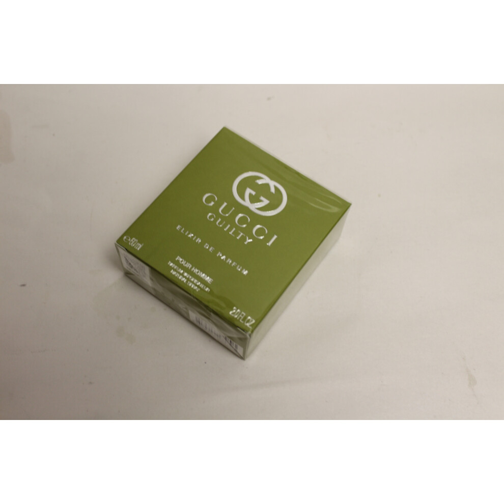 GUCCI GUILTY ELIXIR DE PARFUM POUR HOMME 60ML