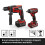 Einhell Assortiment de forets et d'embouts - EINHELL - 108759 - M-case 39 pièces - embouts 25 mm - axe C 6.3 4