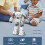 Control Robot for Kids Extra Large, 15.4" Programmable RC Robot Toy Gesture Sensing & Voice Control(White) 7