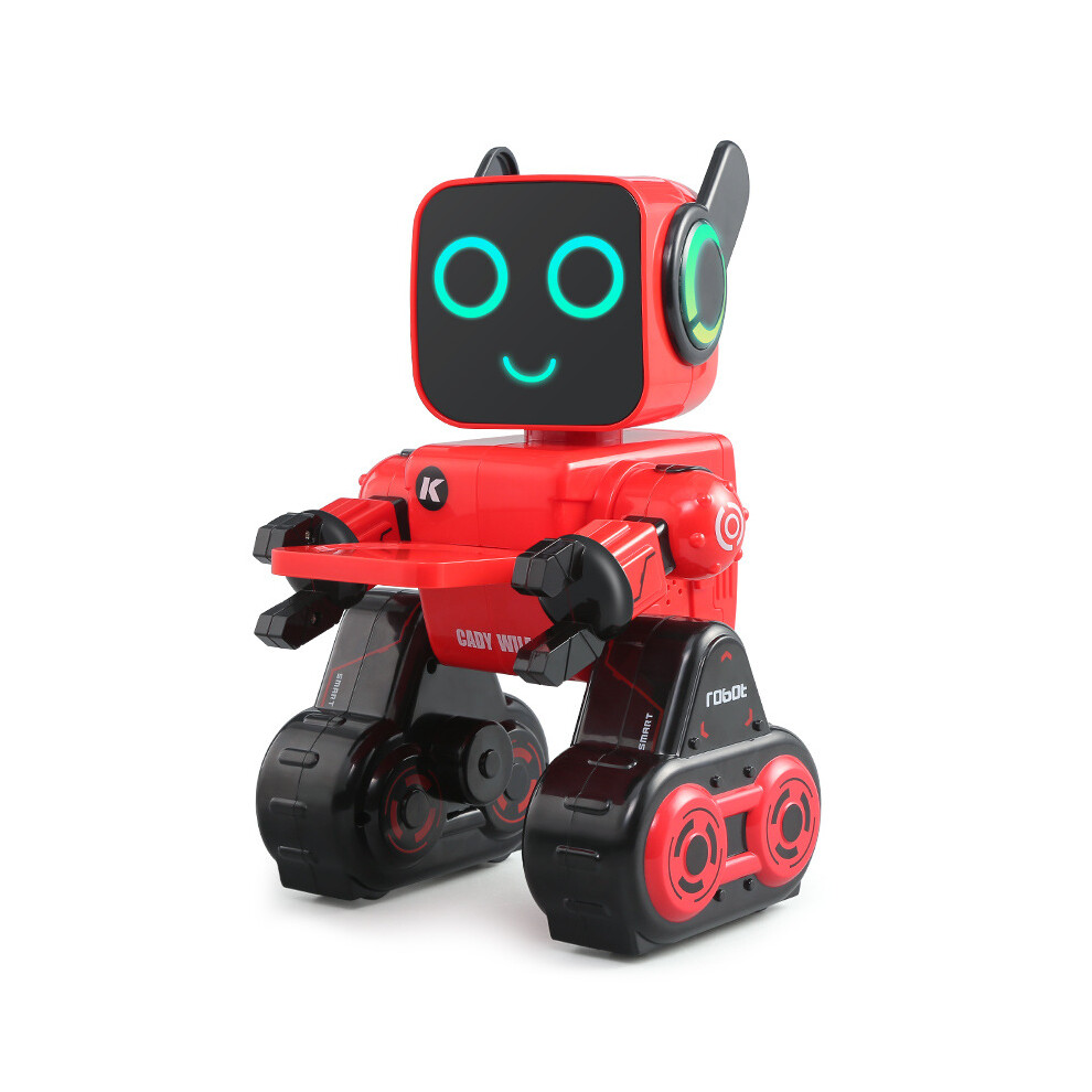 New Rayches Robot Toys For Kids, Intelligent Programmable Smart Rc Robots For Kids With Touch And Sound Control Robotics?Red) Red
