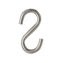 (25 mm,Pack 150, Bright Zinc Plated) S Hooks Hanging Kitchen Meat Pan Utensil Clothes Hanger Zinc, Brass or Copper