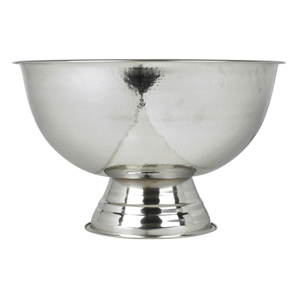 Urbn Living (Hammered) Large Stainless Steel Wine Beer Ice Cooler Bucket