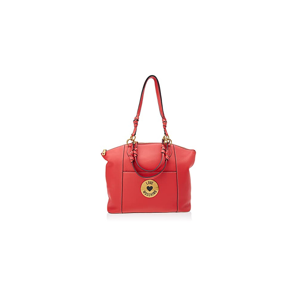 Love Moschino Women's Shoulder Bag, Pre Collection Fall Winter 2021, red, 30x40x10