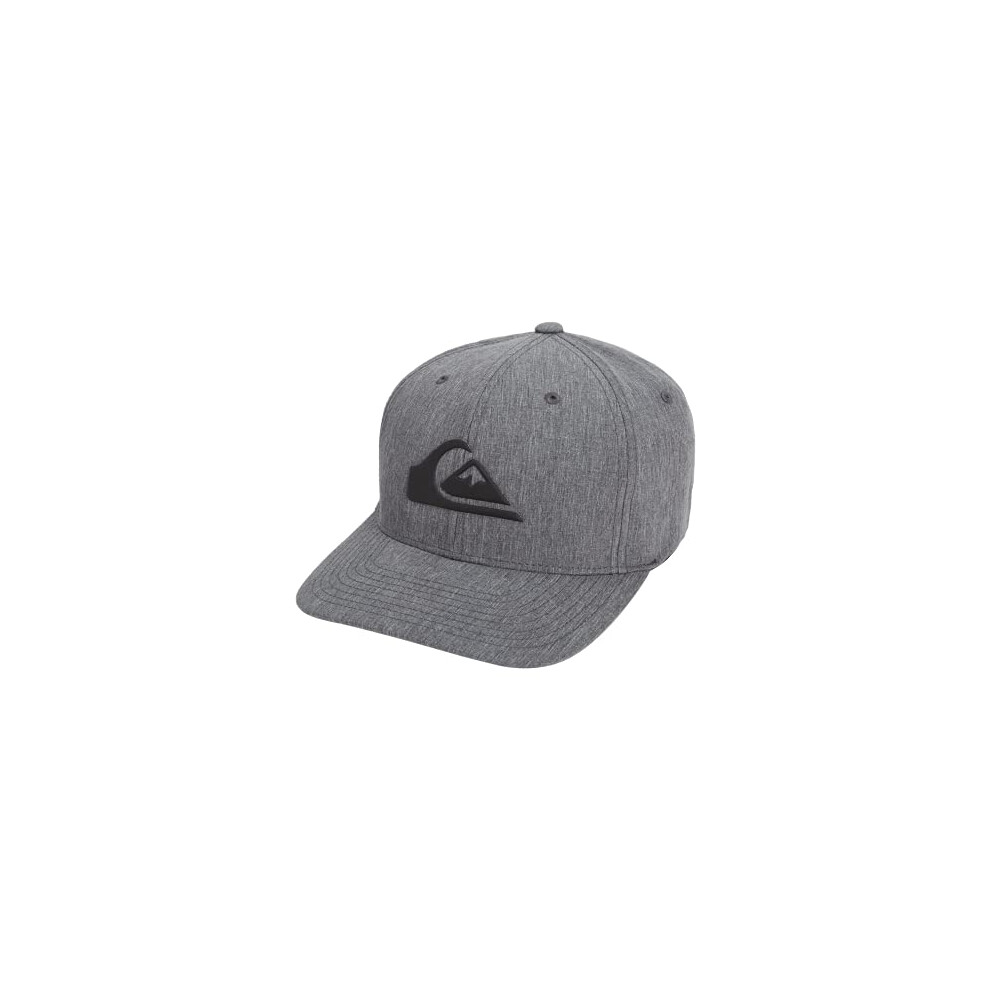 Quiksilver Men's Amped UP HAT Baseball Cap, Black, X-Large