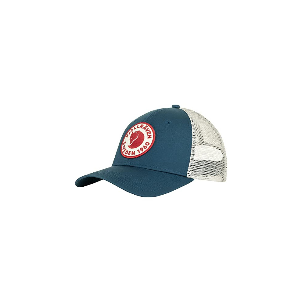 Fjallraven 78138-534 1960 Logo L?ngtradarkeps Hat Unisex Indigo Blue Size S/M