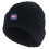 Lee Cooper Lee Cooper Mens Chunky Knit Fleece Lined Beanie, Black, One Size 1