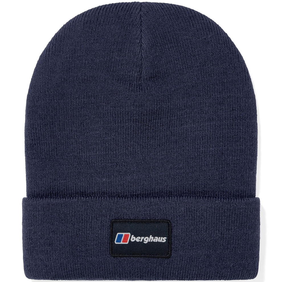 Berghaus Men's Logo Recognition Beanie: Colour: Dark Blue Small - Outdoor Action - Image 8