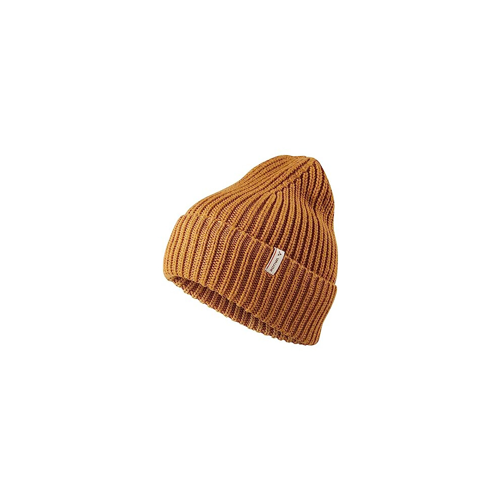 VAUDE Moena Beanie II Hat, Silt Brown, Standard Size