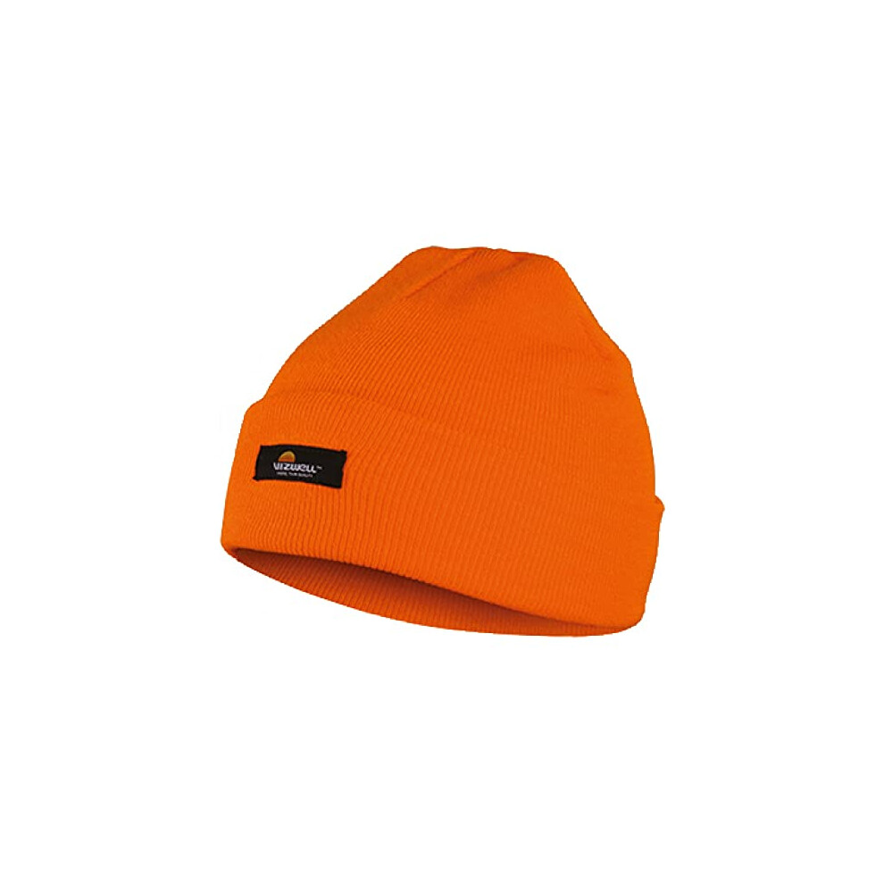 Traega Performance Hi Visibility Hat Beanie/Hi Vis Viz - Orange 6933157017314