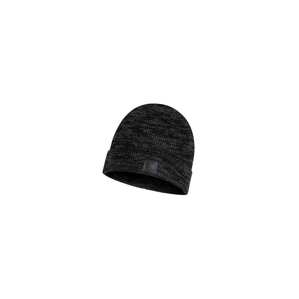 Buff Knitted Hat, Edik, Graphite, One Size