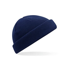 Beechfield B43R Recycled Mini Fisherman Beanie - Sustainable and Stylish Hat - Oxford Navy