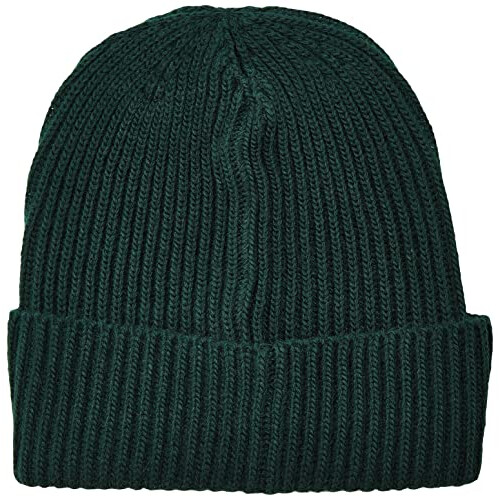 Wrangler Wrangler Men's Rib Beanie hat, Black, One Size 1